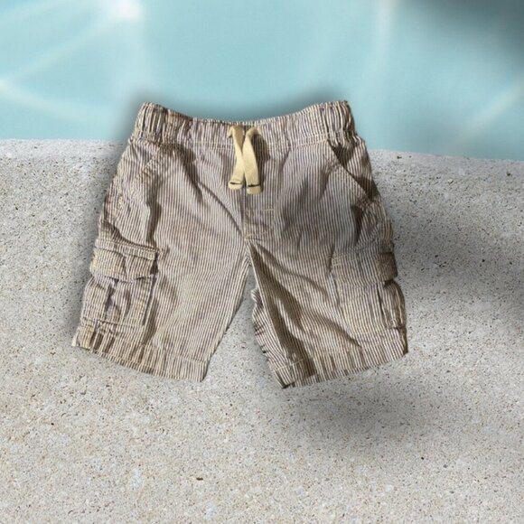 Carter’s Stripe Cargo Shorts - Picture 1 of 5